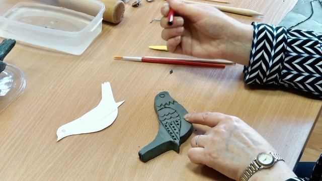 Мастеркласс по лепке из глины. Педагог изобразительного искусства Пшеничникова Вера Дмитриевна смотреть онлайн