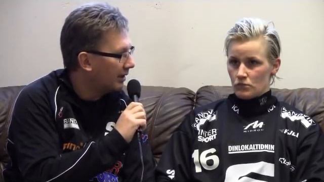 Intervju med Johanna Pettersson efter segerna som ger SM-final смотреть онлайн