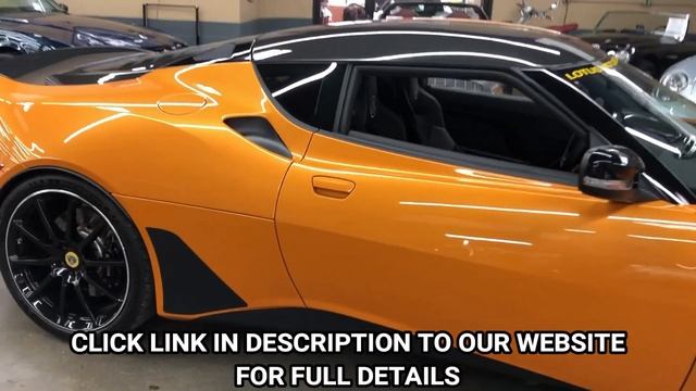 2020 Lotus Evora GT "Lotus Show Car" - Autosport Designs смотреть онлайн