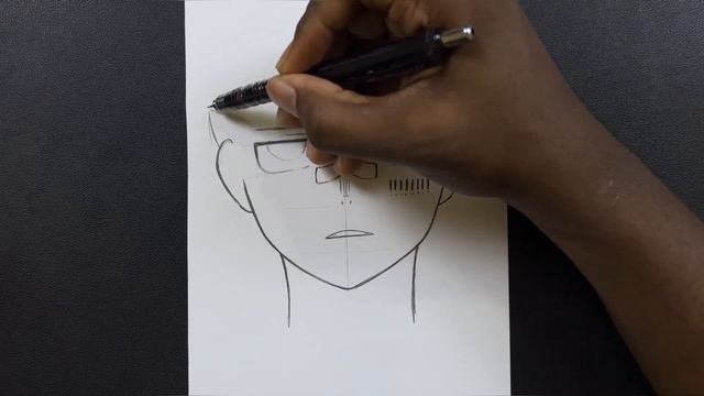 Easy anime sketch | how to draw anime boy easy tutorial смотреть онлайн