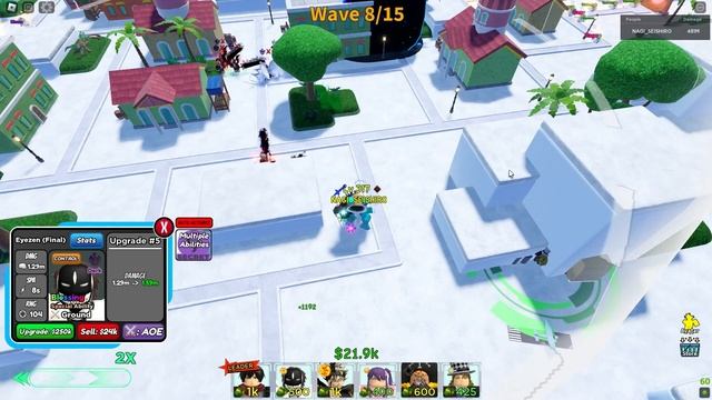 Roblox All Star Tower Defense : EXP Farm Extreme (Ai Hoshino Buff) смотреть онлайн