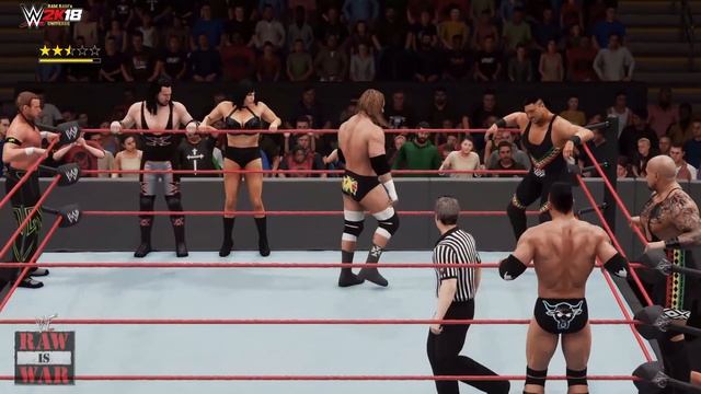 WWE2K18 GAMEPLAY: D-Generation X VS. The Nation of Domination [incl. Mods] смотреть онлайн