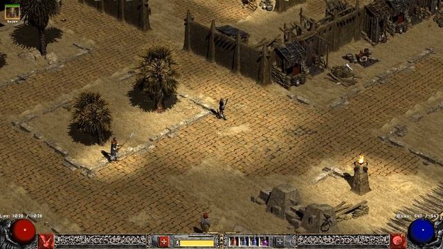 Diablo 2, LOD, делаем крутую графику, glide, 16:9, FullHD смотреть онлайн
