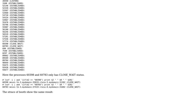 DevOps & SysAdmins: HAProxy high CPU usage when exists CLOSE_WAIT connections смотреть онлайн