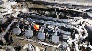 Стук в верхней части двигателя Хонда мотор R20A3...