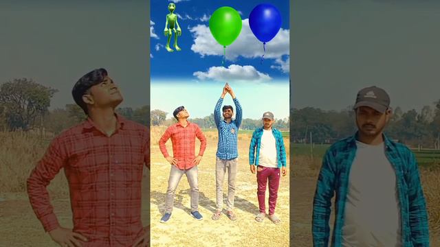 Flying colourfull balloons to Dancing dame tu cosita frog spiderman - funny vfx video смотреть онлайн