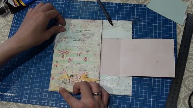 МК Альбом Шебби Шик разворот 2