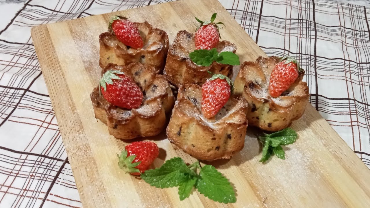 Творожные кексы с шоколадом смотреть онлайн