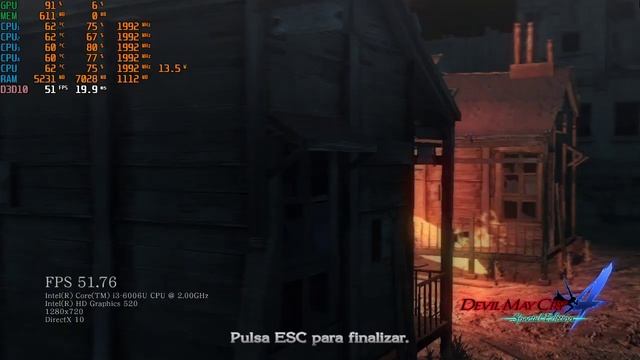 DEVIL MAY CRY 4 Special Edition - i3 6006U + Intel HD Graphics 520 + 8gb Ram Dual Channel смотреть онлайн