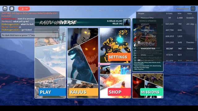 Guy pretends to be mod in Kaiju Universe смотреть онлайн