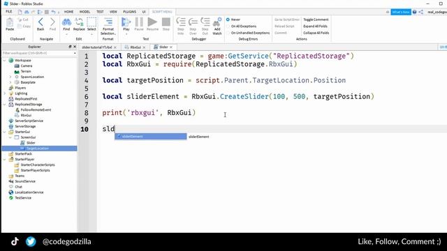 How to make a slider GUI in Roblox Studio the easiest way? 2021 смотреть онлайн