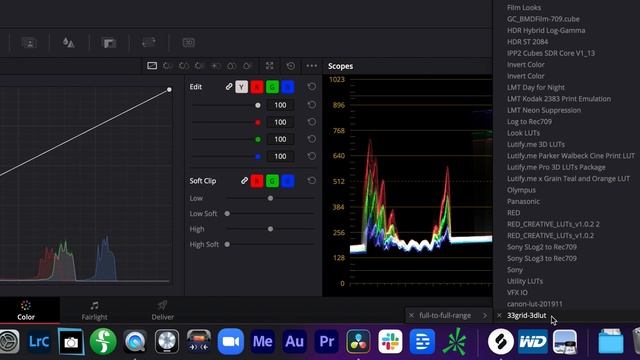 Missing LUTs in DaVinci Resolve WORKAROUND смотреть онлайн