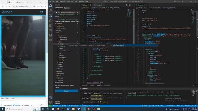 Build A Full Stack Gym in React JavaScript and Sanity 2022 Full 3HR Course. смотреть онлайн
