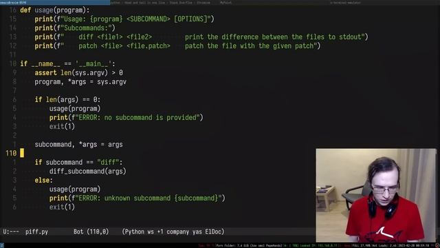 File Diff in Python From Scratch смотреть онлайн
