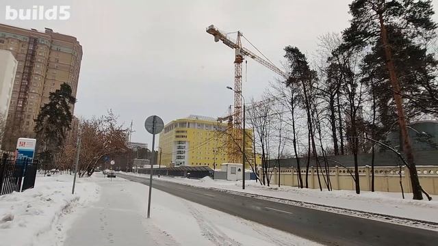 ЖК Интонация (+ЖК Волоколамское 24). Окрестности 01.2022 смотреть онлайн