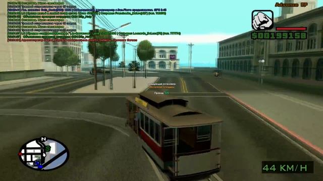 Как заработать много денег Advance RP? & Как стать миллионером? #8 - Работа водитель трамвая. смотреть онлайн