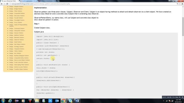 Design Pattern Observer Pattern смотреть онлайн