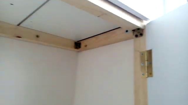 20.01.2020 г. Часть 2. Мебель, полки на балкон, монтаж дверки и фурнитур. смотреть онлайн