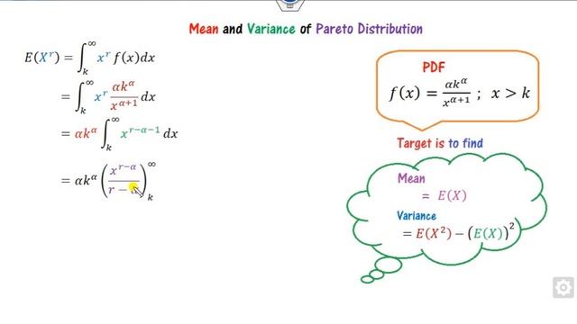 Mean And Variance Of Pareto Distribution