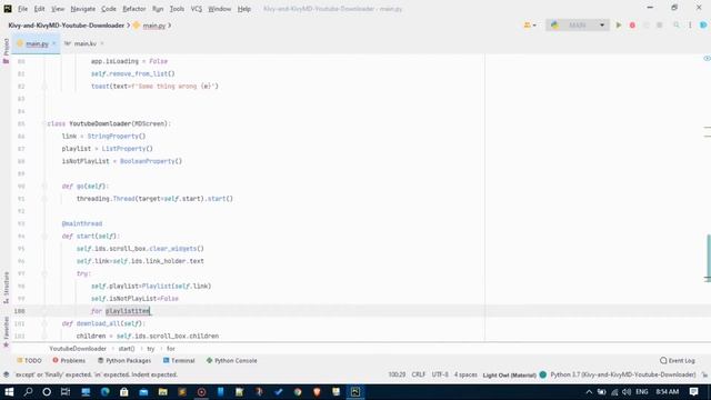 #python #kivy #kivymd Kivy-and-KivyMD-YouTube-Downloader-pytube-Part-1 смотреть онлайн