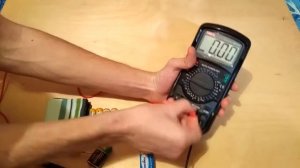 Проверка батареек, крона