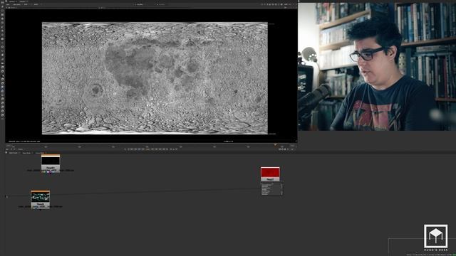 How to use 3D geometry to mask elements and particles in Nuke смотреть онлайн