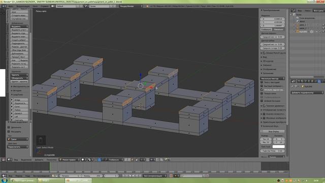 Основы моделирования и развёртки в Blender 2.7 на примере поддона / Как создать игру [Урок 39] смотреть онлайн