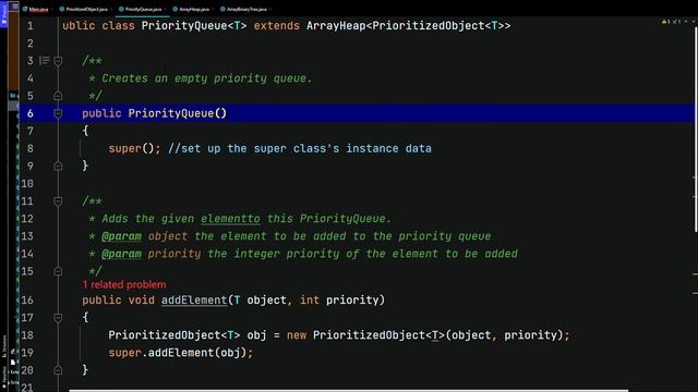 Java Generic Priority Queue Implementation Using Array Heap and Array Binary Tree смотреть онлайн