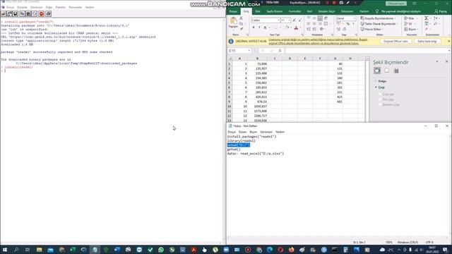 R programlama dilinde excel (.xlsx) dosyası ile çalışma смотреть онлайн