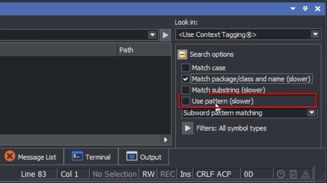 SlickEdit - Find Symbol Tool Window смотреть онлайн