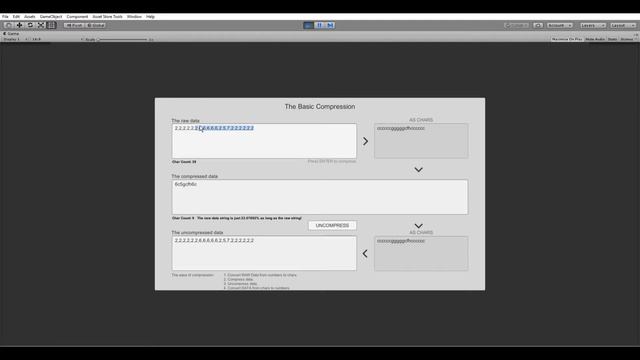 [UNITY3D ASSET] RUN-LENGTH ENCODING (RLE) - COMPRESS YOUR DATA! смотреть онлайн