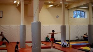 Батут, 1 юношеский разряд, клуб OGO 21 апреля 2018 г.Москва