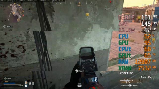RX 6600 -- i5-11400 -- COD Warzone FPS Test i5-11400F смотреть онлайн