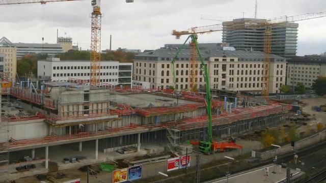 Central Bus Station (ZOB), Munich - Construction Time Lapse смотреть онлайн