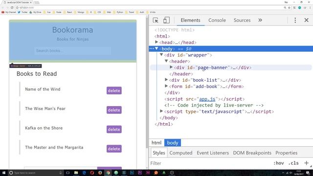JavaScript DOM Tutorial #2 - Get Element By ID смотреть онлайн