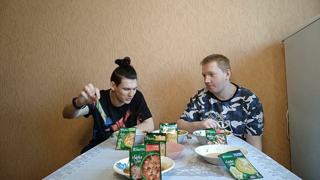ОбЖОР супчиков knorr - то густо то пусто смотреть онлайн