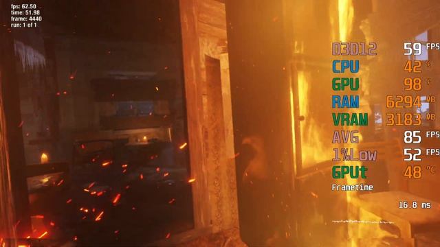 GeForce GTX 1050 ti -- Intel Core i3-10100F -- Metro Exodus Benchmark смотреть онлайн