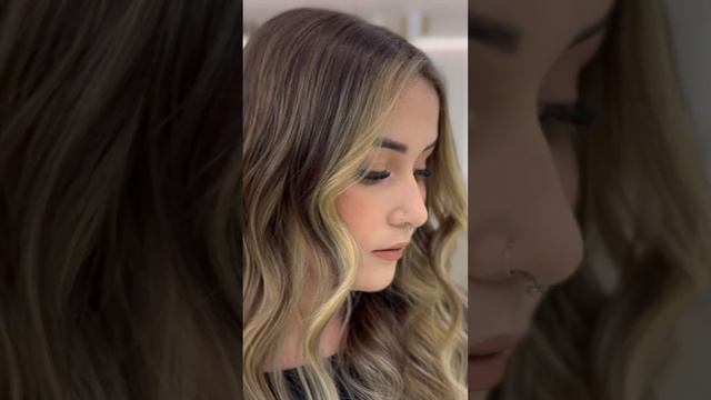 Surf Blonde ??♀️ #hairstyles #balayage #mechas #blondhair #colorcorrection #hairdresser #loiro смотреть онлайн