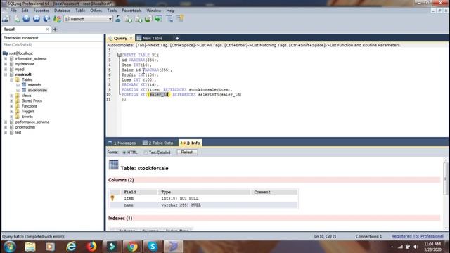 Solve MySQL Error : (errno: 150 "Foreign key constraint is incorrectly formed") смотреть онлайн