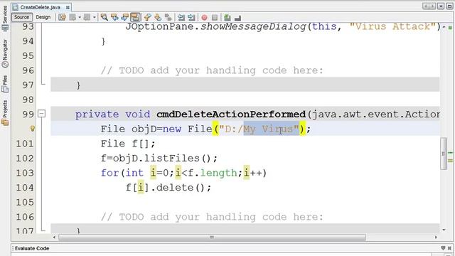 Create File and List File in Java Netbeans смотреть онлайн
