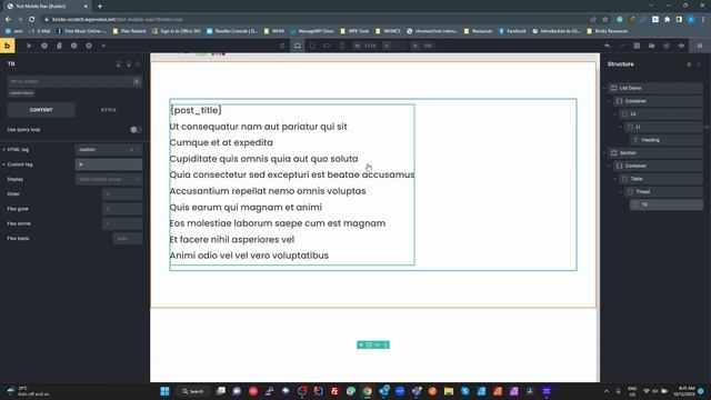 Bricks Builder how to Build a Native HTML with Div Widgets and BEM смотреть онлайн