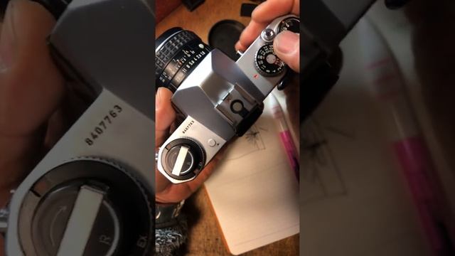 1975 classic slr pentax km how to load a film and how to use смотреть онлайн