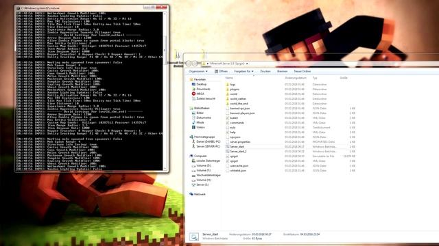 Minecraft Bukkit & Spigot 1.9 [Full Server Download] смотреть онлайн