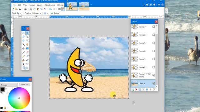 How to import a Gif into Paint.net. смотреть онлайн