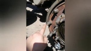 Камаз 4310. Меняю шпильки среднего колеса.