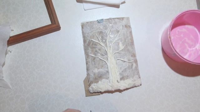 Пейп-арт |объемная картина из бумажных салфеток | смотреть онлайн