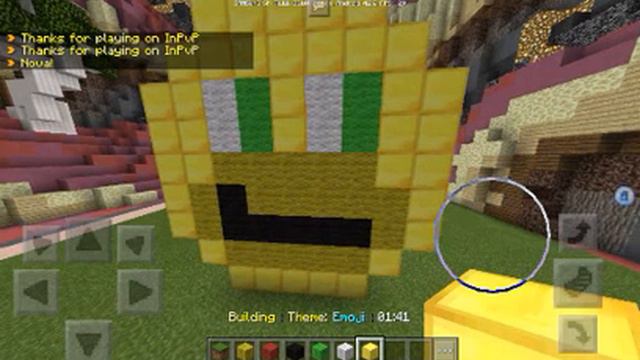 Minecraft build battl Строим смайлик смотреть онлайн