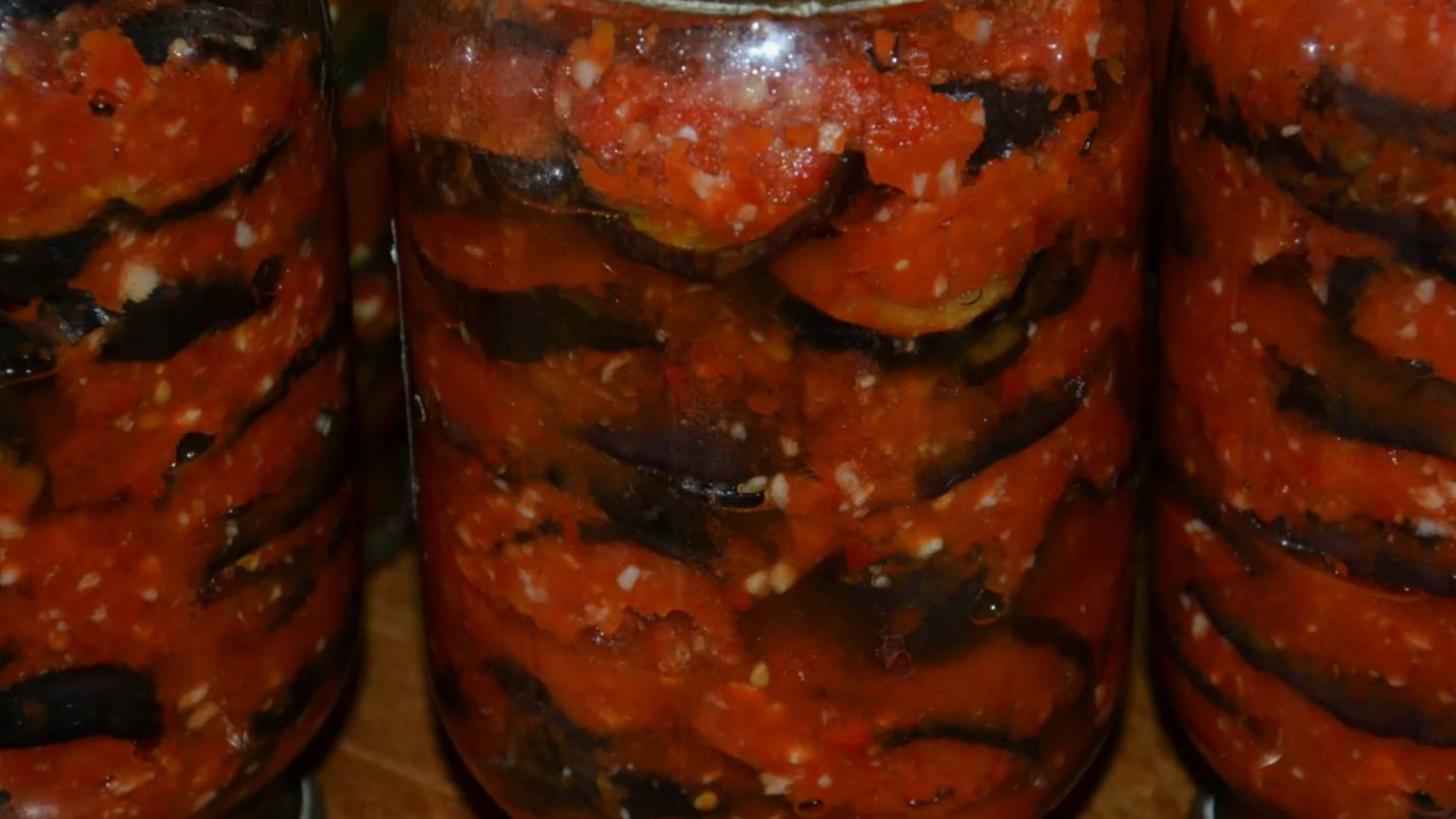 Баклажаны - Закуска Тещин Язык из Баклажанов на Зиму смотреть онлайн