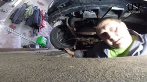 Замена правой полуоси VW Sharan