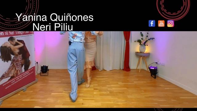 Milonga clase, Milonga Lesson, Yanina y Neri смотреть онлайн